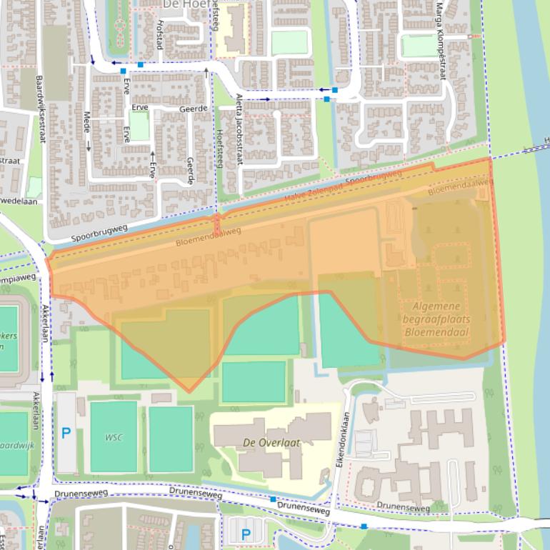 Kaart van postcodegebied 5143NB.
