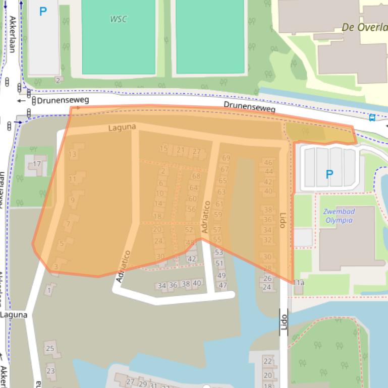 Kaart van postcodegebied 5143NN.