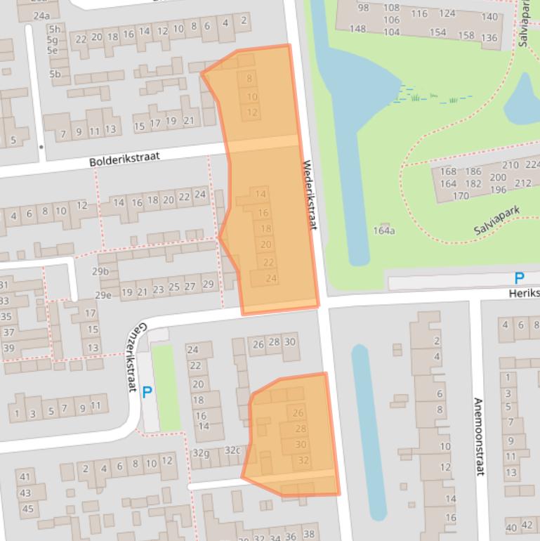 Kaart van postcodegebied 5143TD.