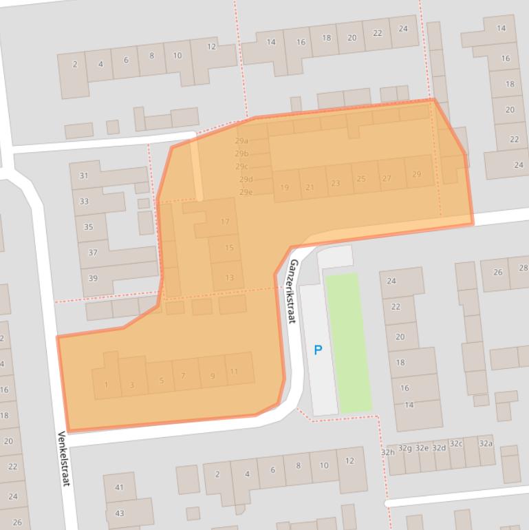 Kaart van postcodegebied 5143TH.