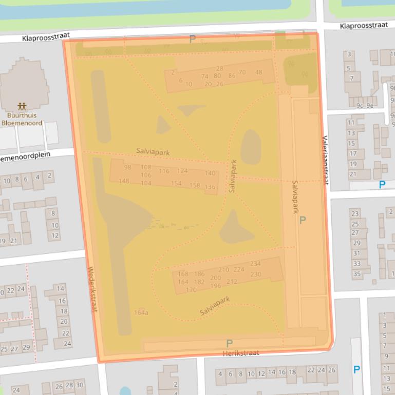 Kaart van postcodegebied 5143TN.
