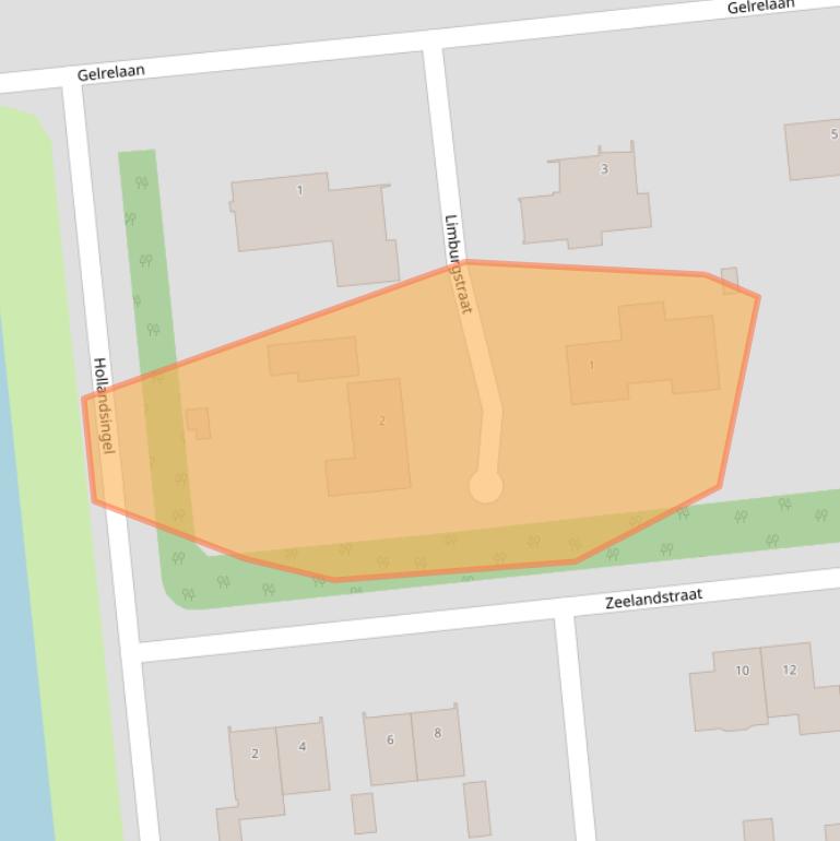 Kaart van postcodegebied 5144CR.