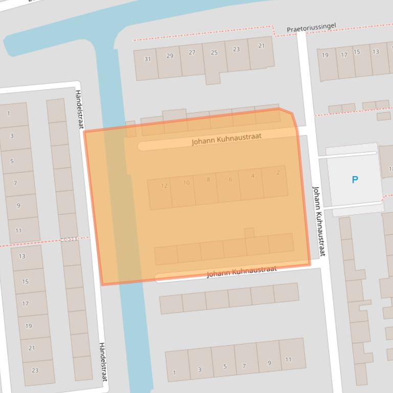 Kaart van postcodegebied 5144GT.