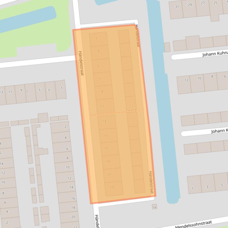 Kaart van postcodegebied 5144GV.
