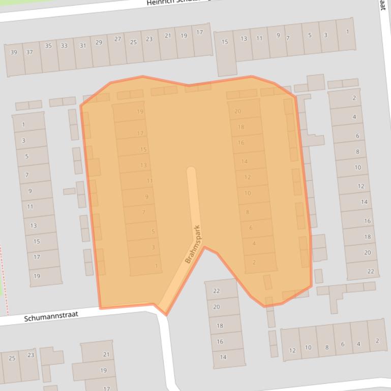 Kaart van postcodegebied 5144HA.