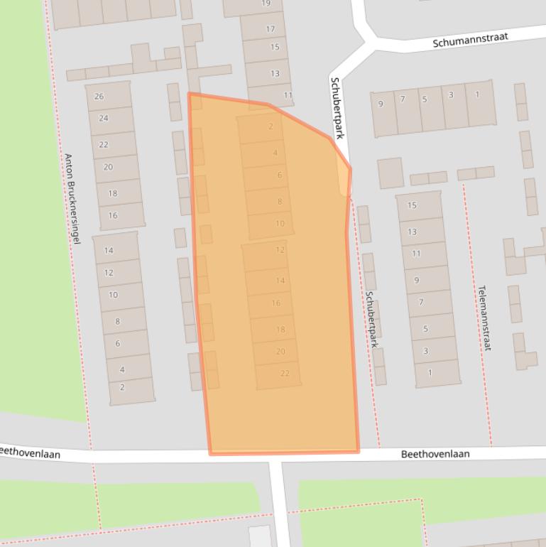 Kaart van postcodegebied 5144HD.