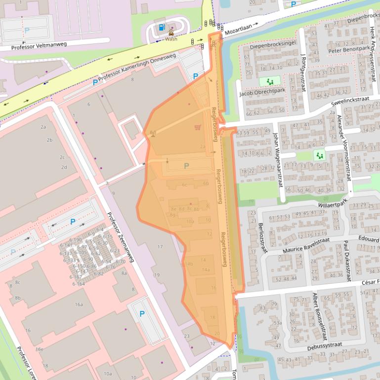 Kaart van postcodegebied 5144MA.