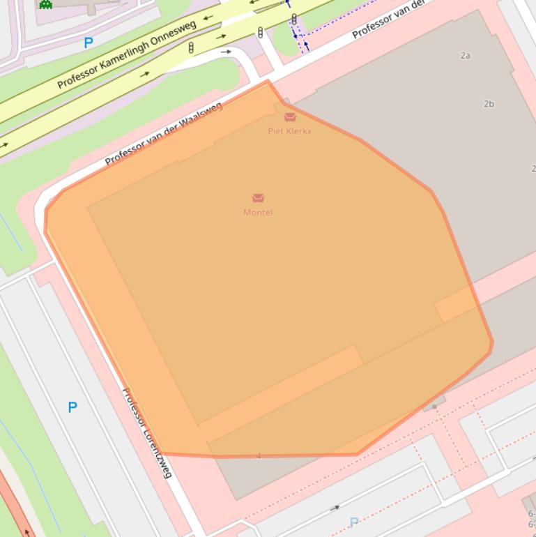 Kaart van postcodegebied 5144NG.