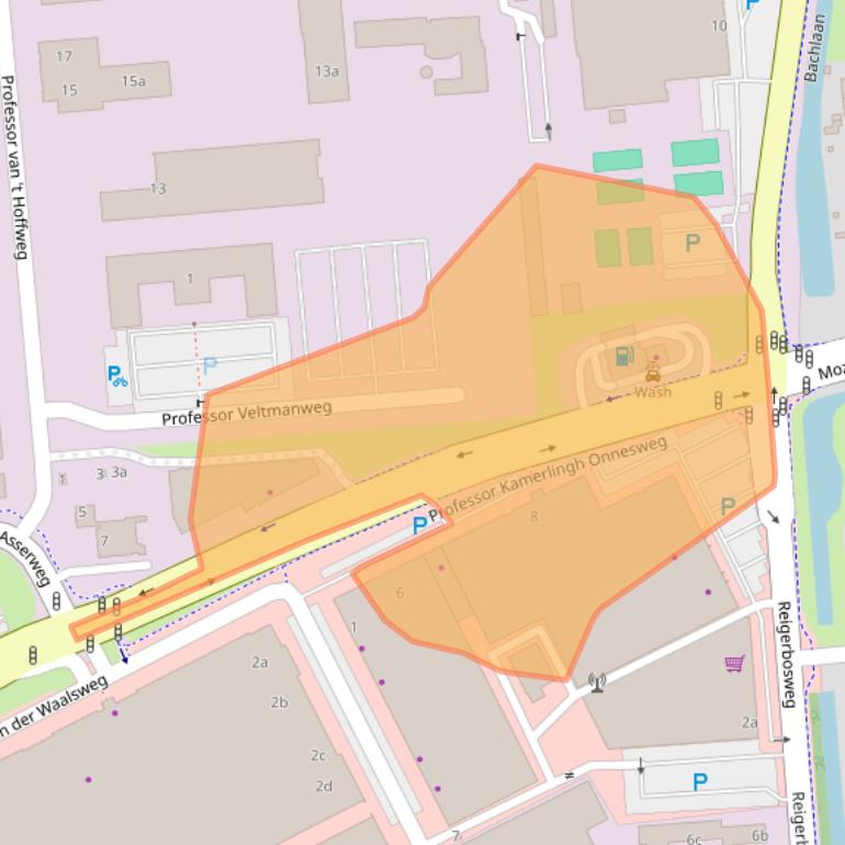 Kaart van postcodegebied 5144NR.