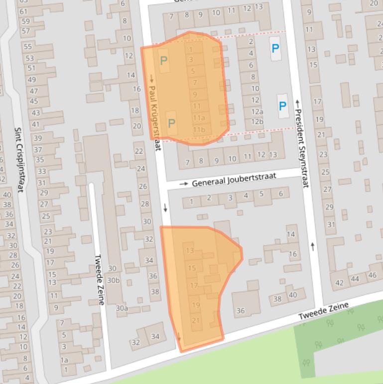 Kaart van postcodegebied 5144RK.