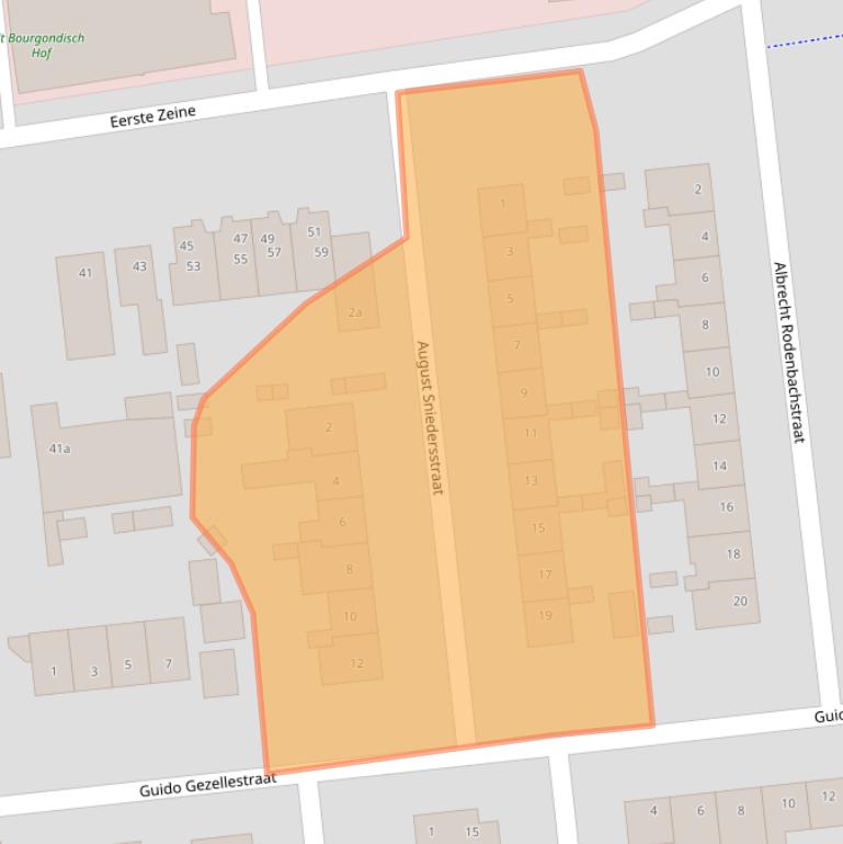 Kaart van postcodegebied 5144SE.