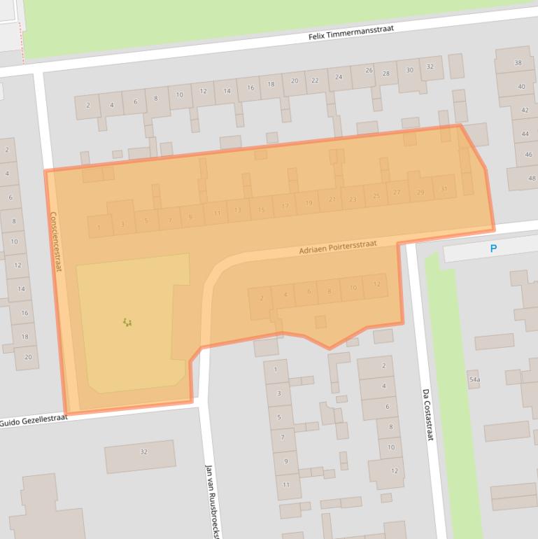 Kaart van postcodegebied 5144SV.