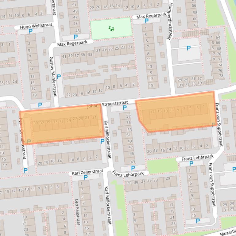 Kaart van postcodegebied 5144TA.
