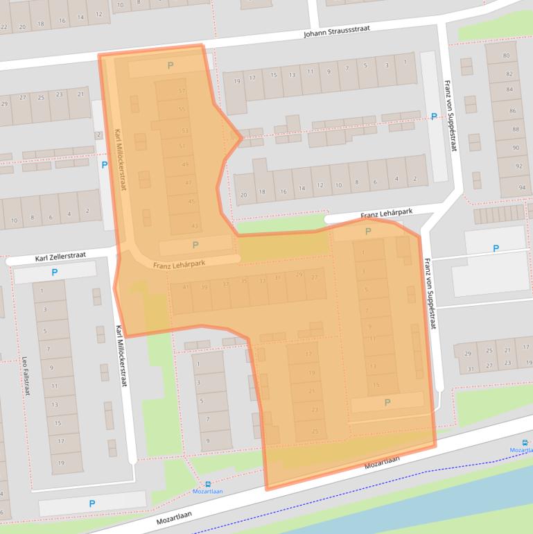 Kaart van postcodegebied 5144TD.