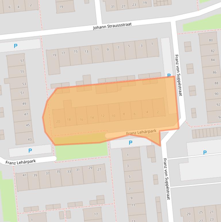 Kaart van postcodegebied 5144TE.