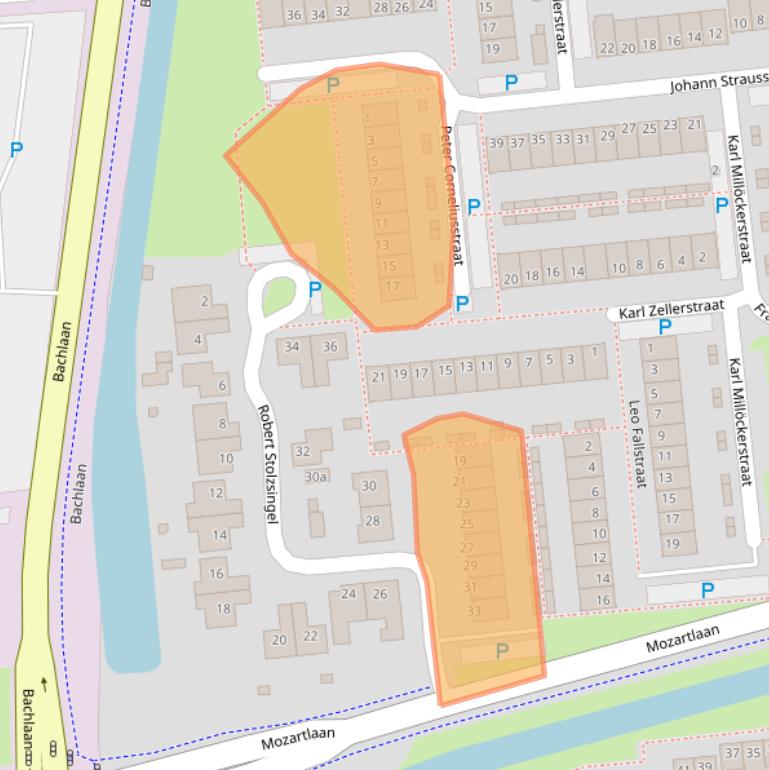 Kaart van postcodegebied 5144TK.