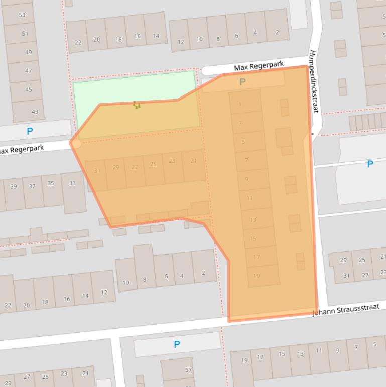 Kaart van postcodegebied 5144TN.