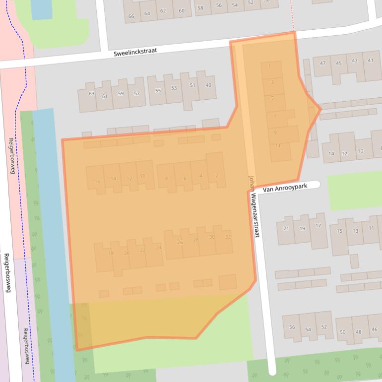 Kaart van postcodegebied 5144VD.