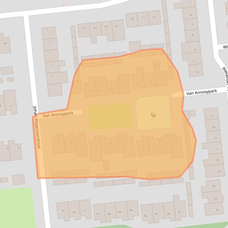 Kaart van postcodegebied 5144VE.