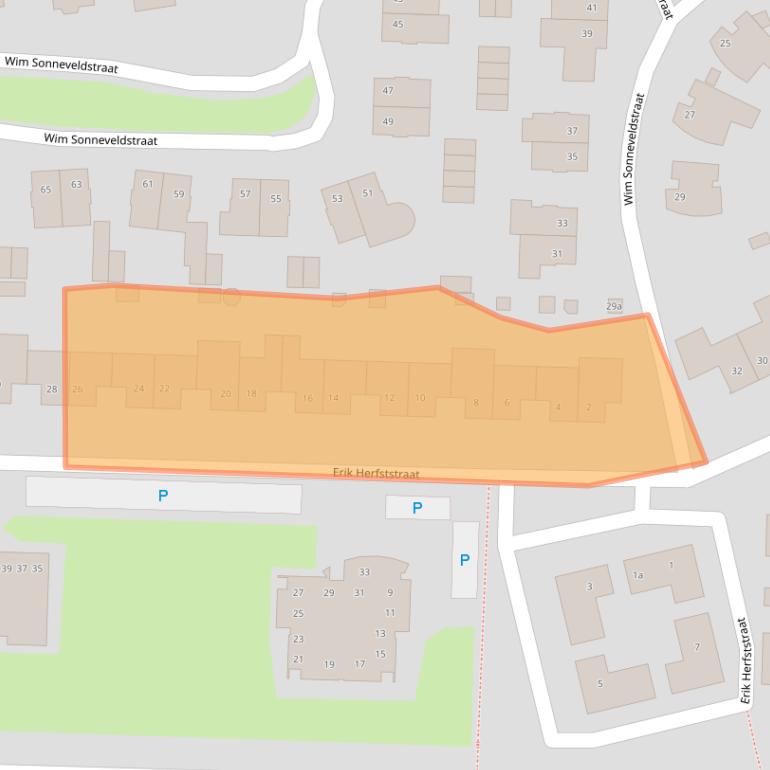 Kaart van postcodegebied 5144ZK.