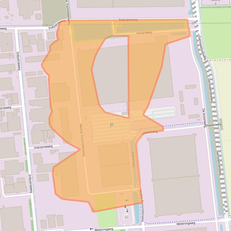 Kaart van postcodegebied 5145ND.