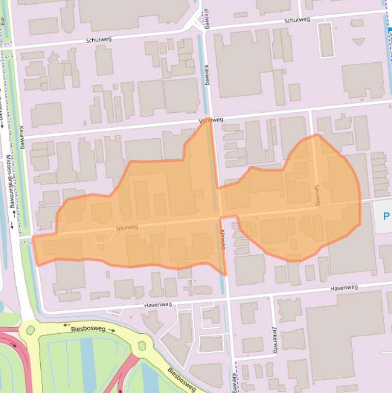 Kaart van postcodegebied 5145NE.