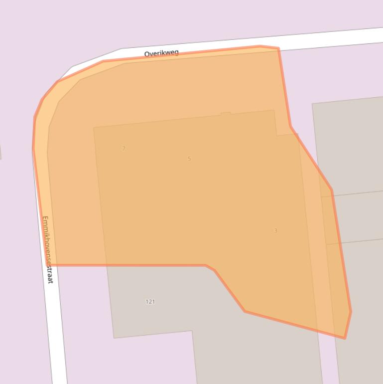 Kaart van postcodegebied 5145PA.