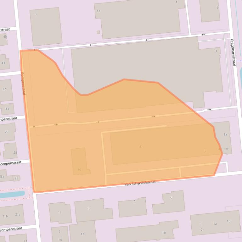 Kaart van postcodegebied 5145RG.