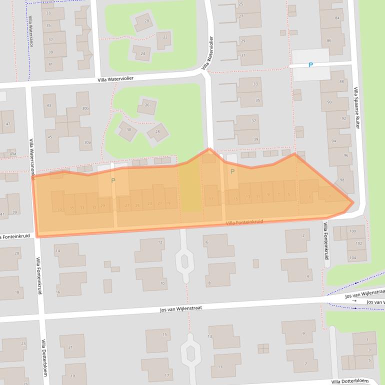 Kaart van postcodegebied 5146AD.