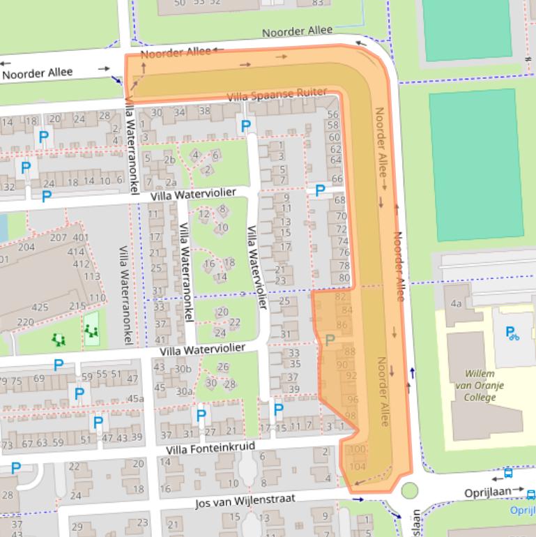Kaart van postcodegebied 5146AK.