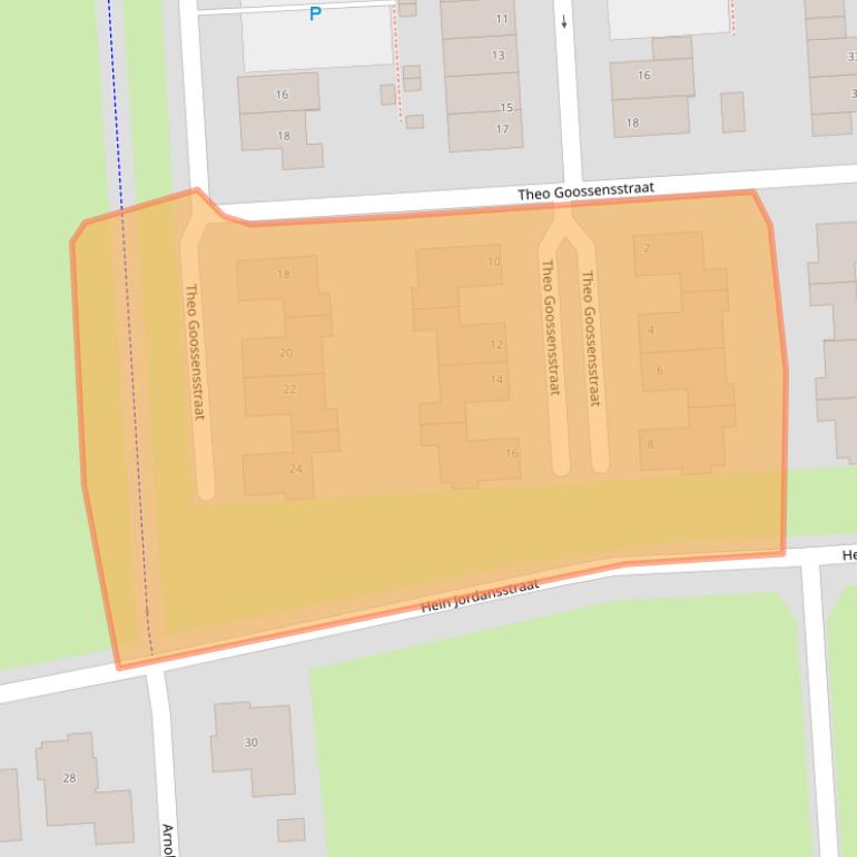 Kaart van postcodegebied 5146DM.