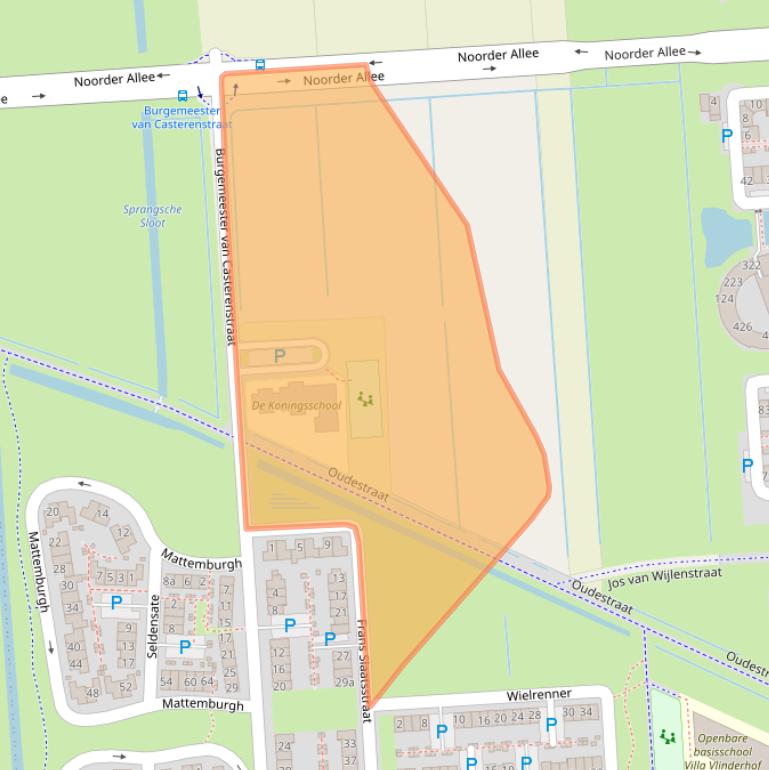 Kaart van postcodegebied 5146GA.