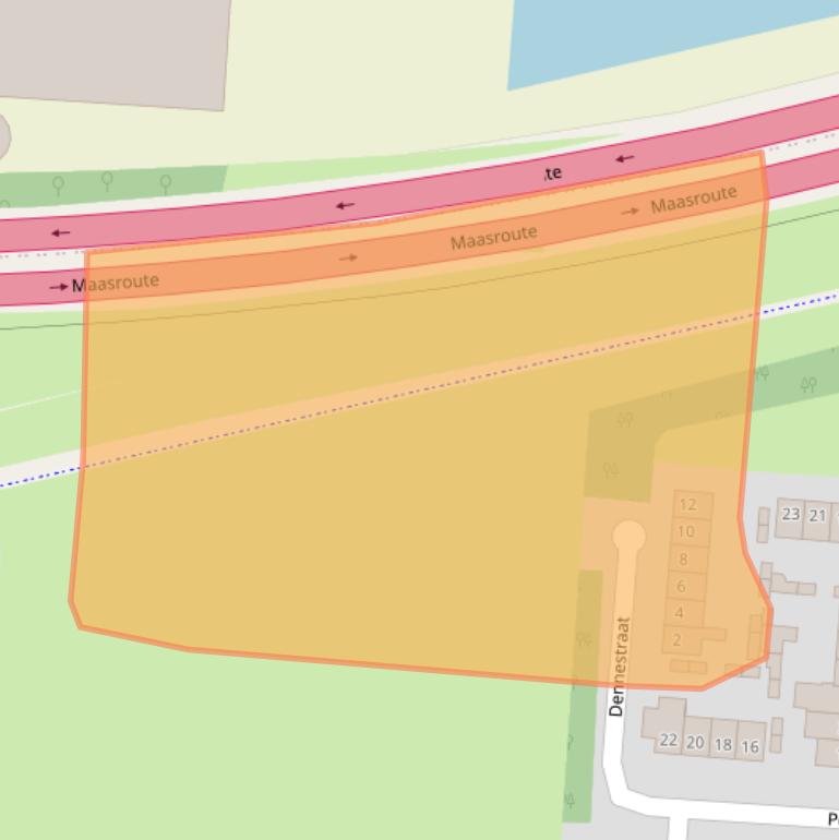 Kaart van postcodegebied 5151AK.