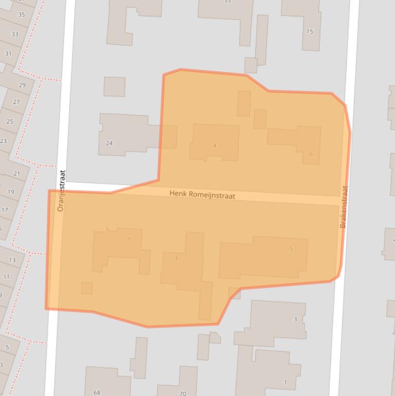 Kaart van postcodegebied 5151GN.