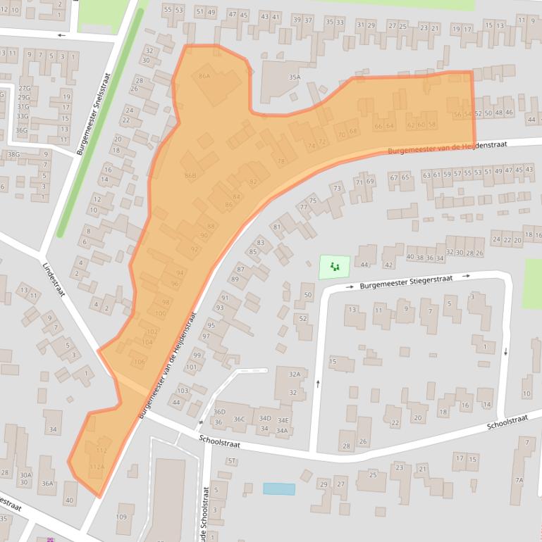 Kaart van postcodegebied 5151HN.