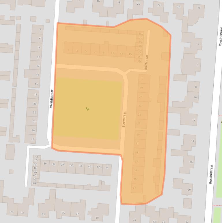 Kaart van postcodegebied 5151KP.