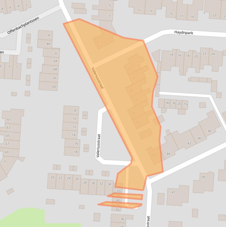 Kaart van postcodegebied 5151LN.
