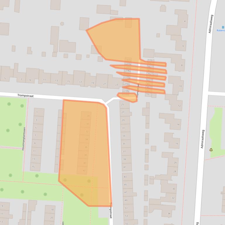 Kaart van postcodegebied 5151NB.