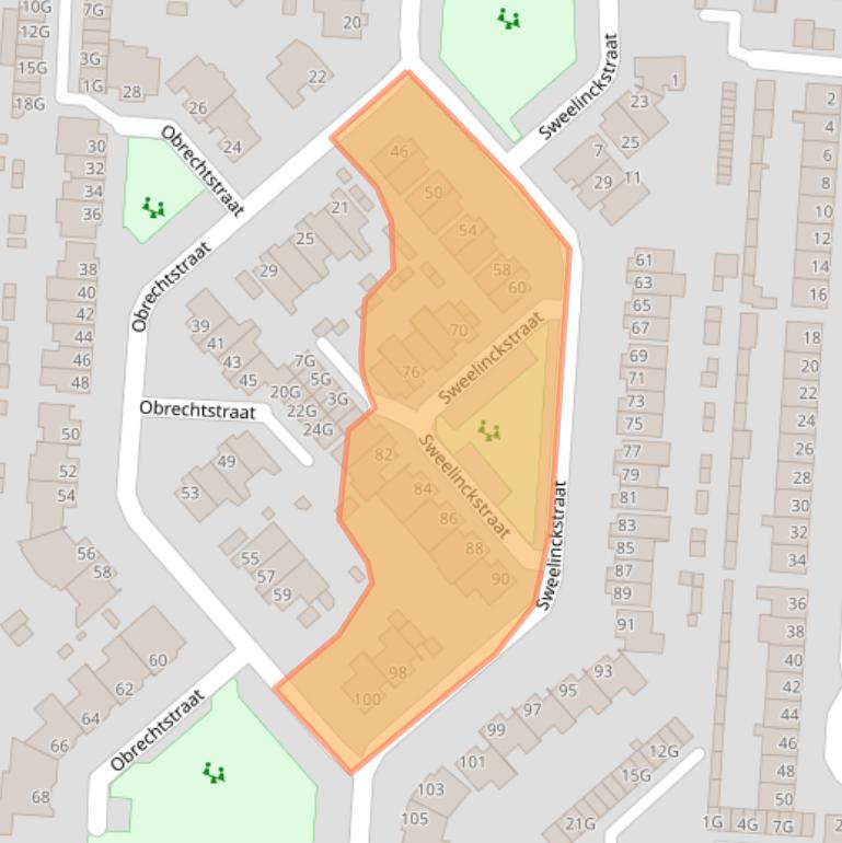 Kaart van postcodegebied 5151PA.
