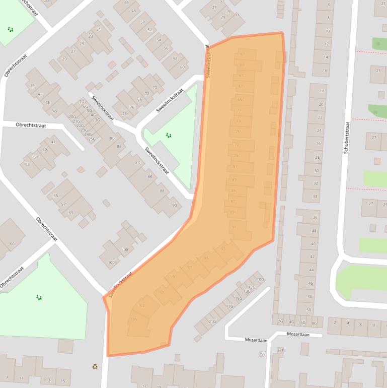 Kaart van postcodegebied 5151PC.