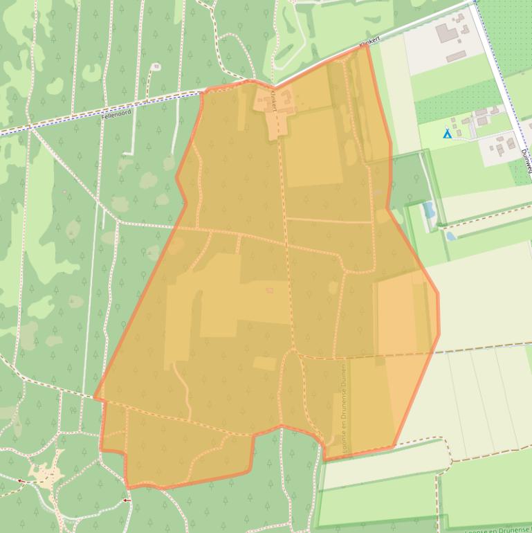 Kaart van postcodegebied 5151RD.