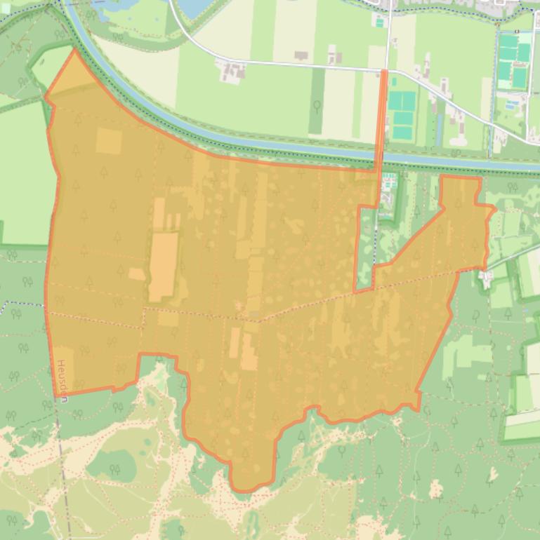 Kaart van postcodegebied 5151RE.