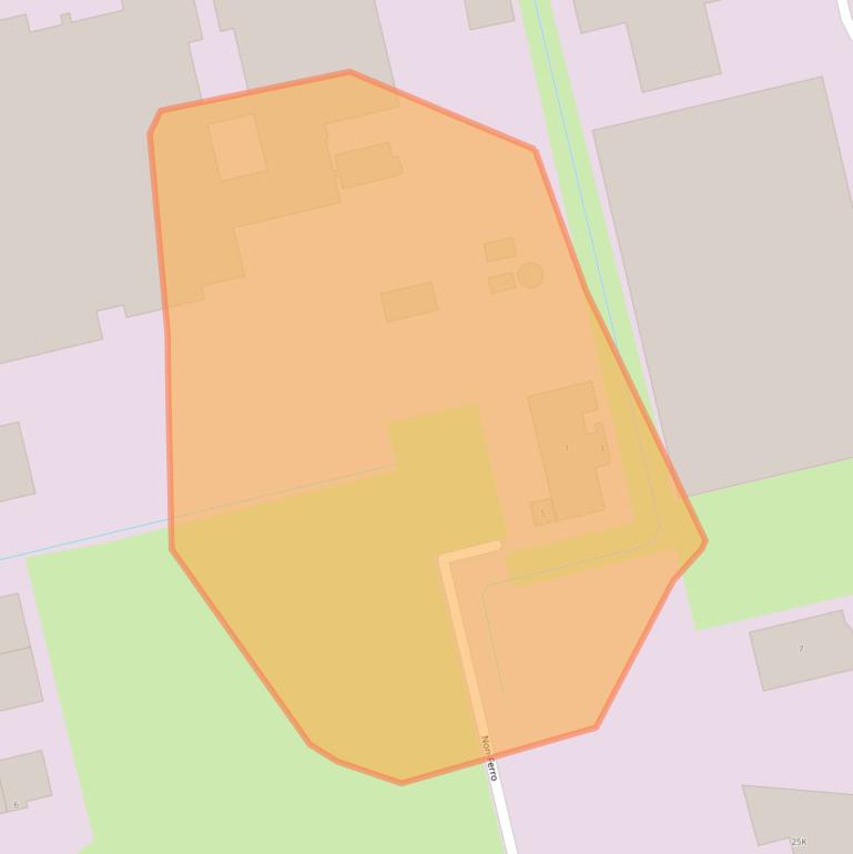 Kaart van postcodegebied 5151RX.