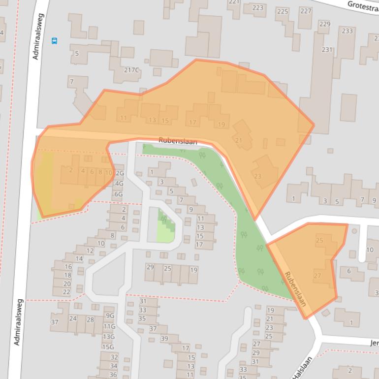 Kaart van postcodegebied 5151SB.