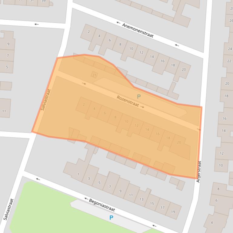 Kaart van postcodegebied 5151TH.