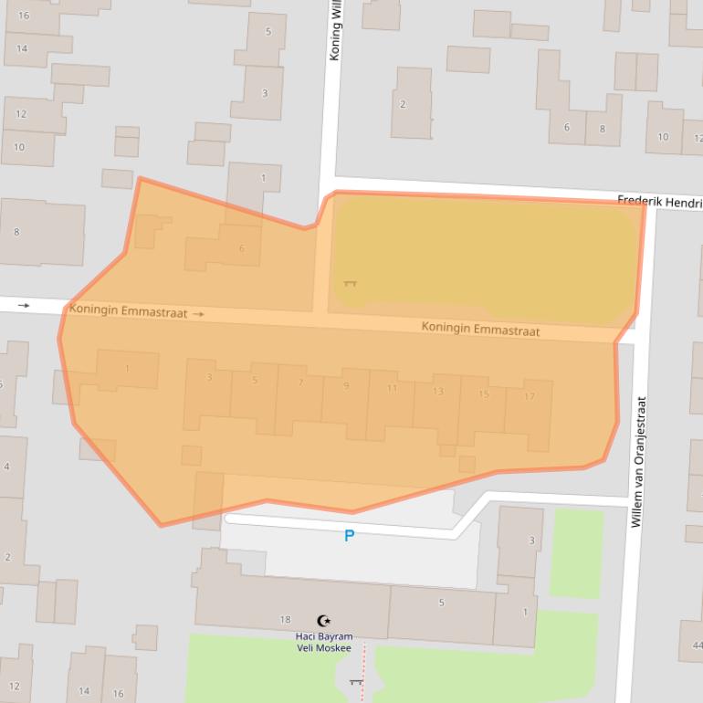 Kaart van postcodegebied 5151VR.