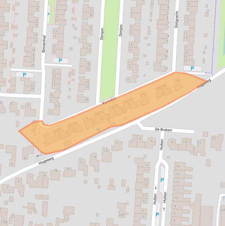 Kaart van postcodegebied 5151XV.