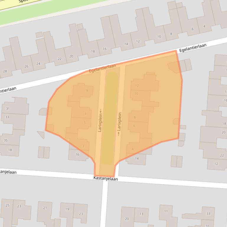 Kaart van postcodegebied 5151ZV.