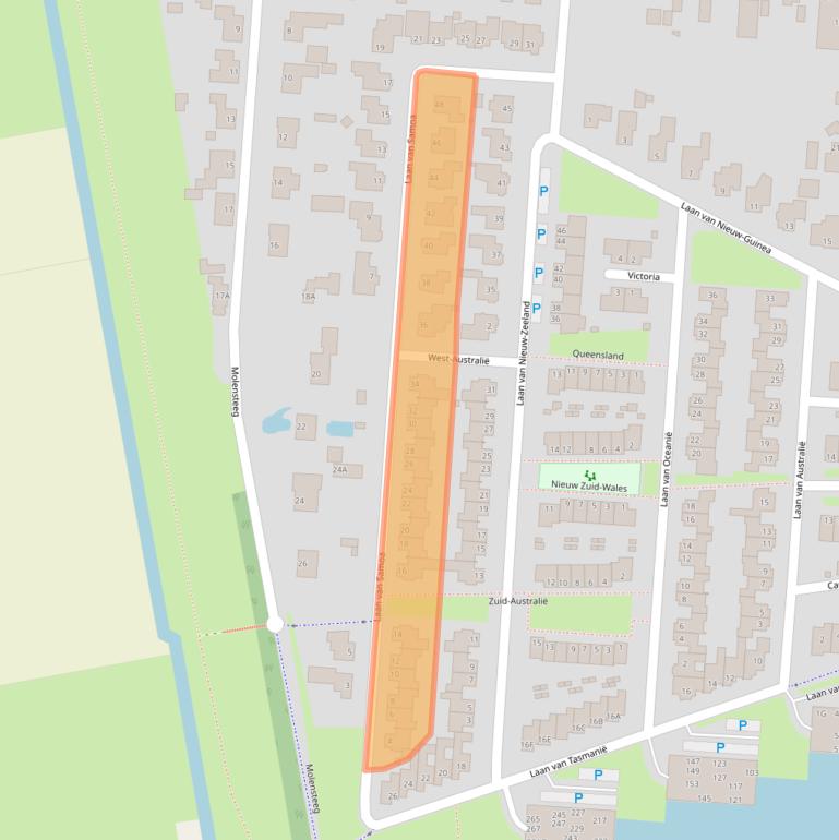 Kaart van postcodegebied 5152HM.