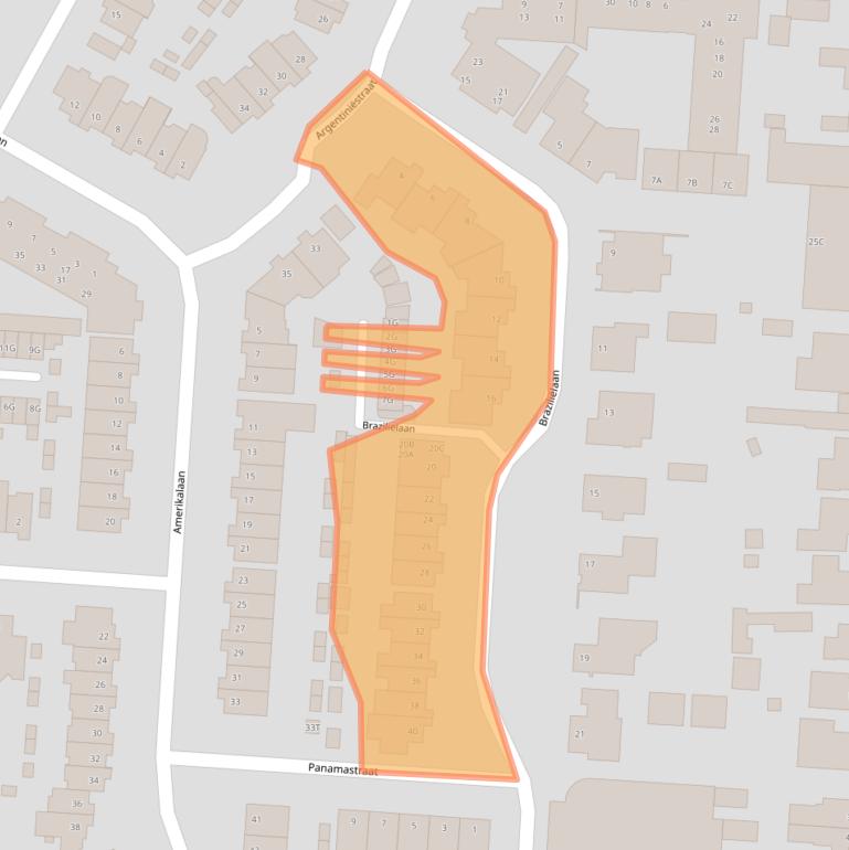 Kaart van postcodegebied 5152LK.